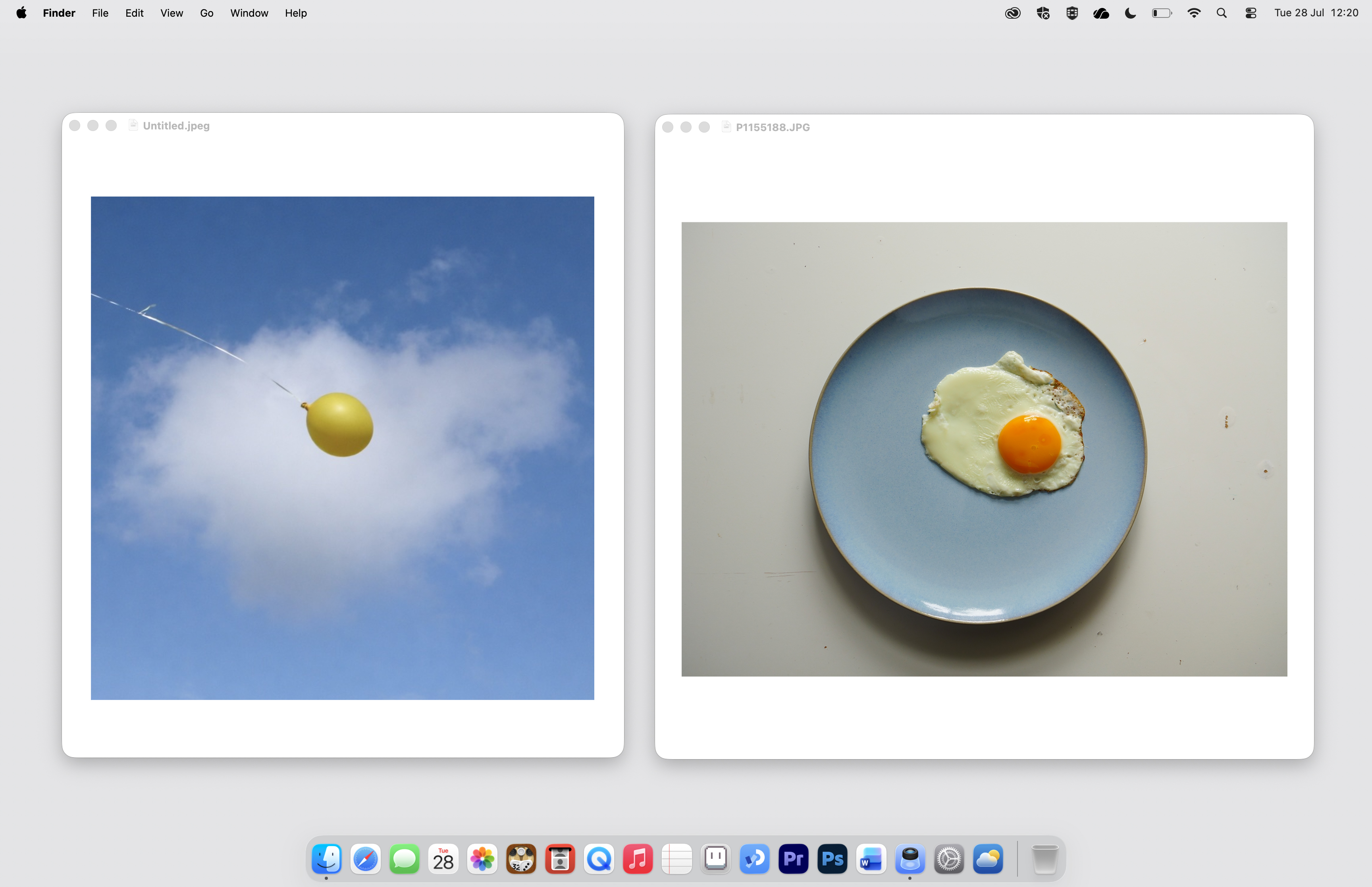 Fried Egg / Balloon Sky